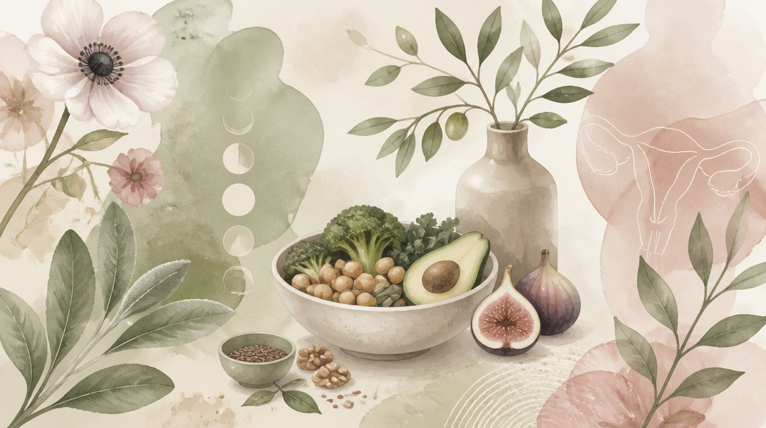 Copertina della guida: nutrizione in menopausa